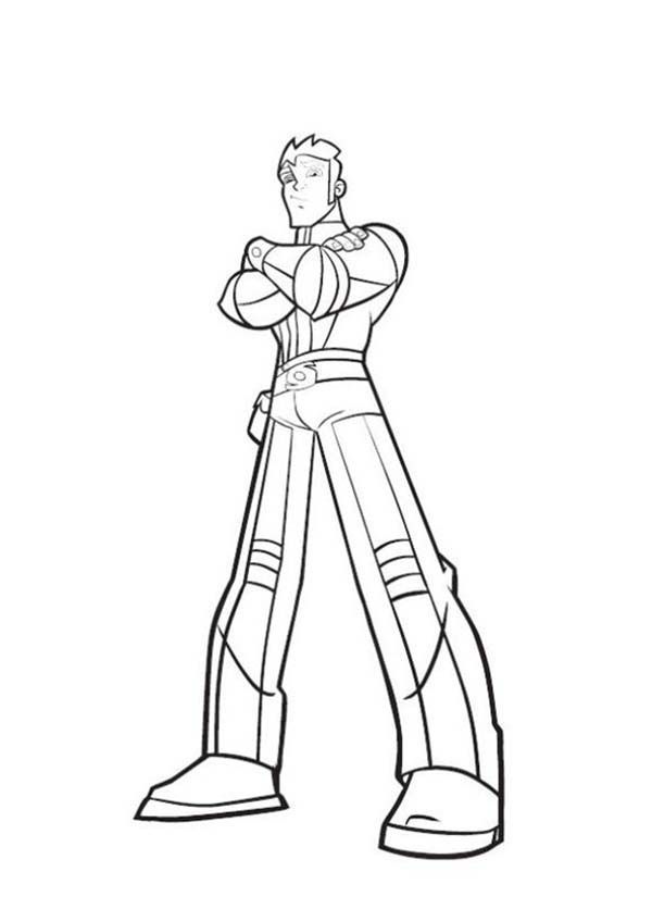 Famous Xavier in Rox Coloring Pages: Famous Xavier in Rox Coloring ...