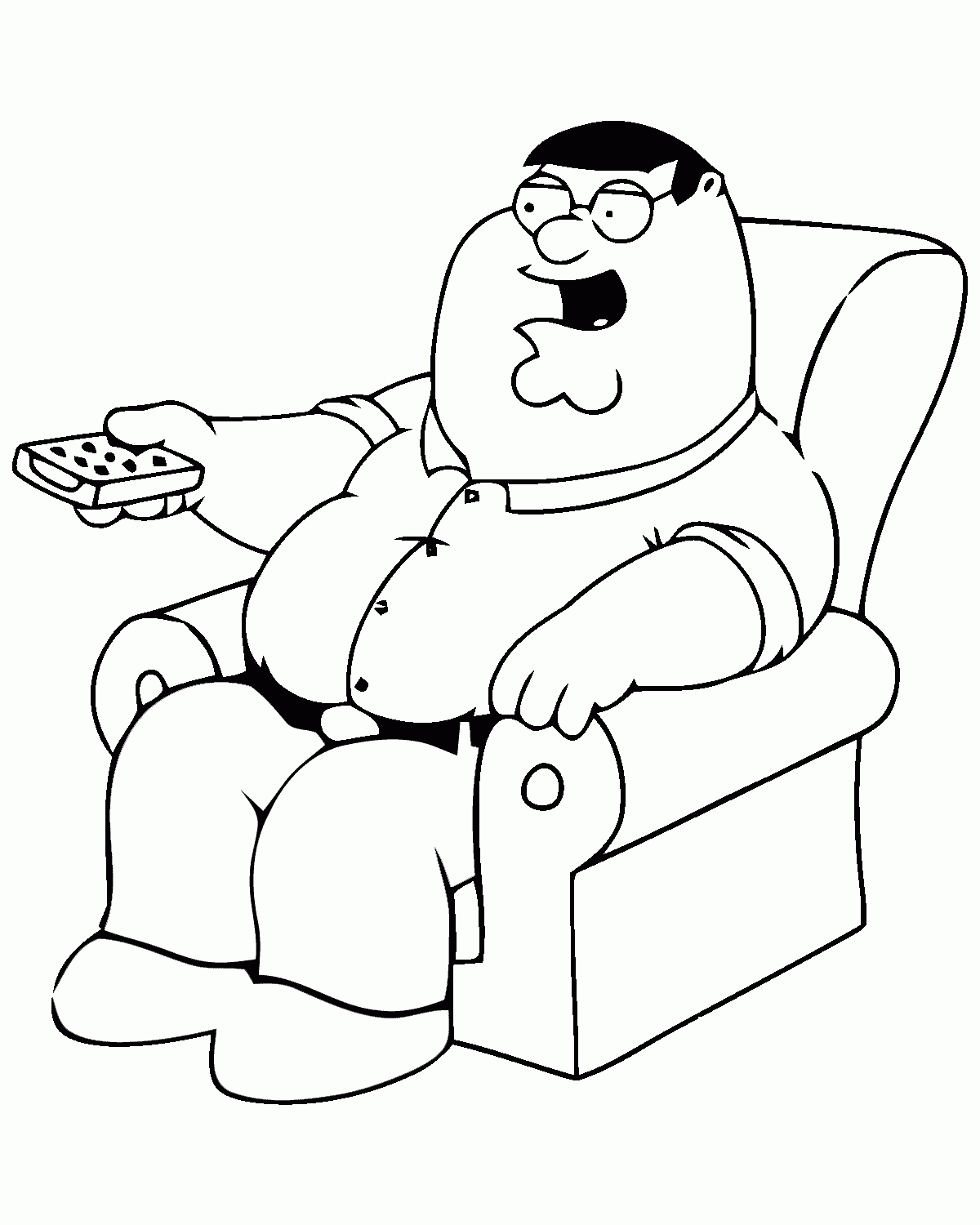 Related Family Guy Coloring Pages item-10341, Family Guy Coloring ...