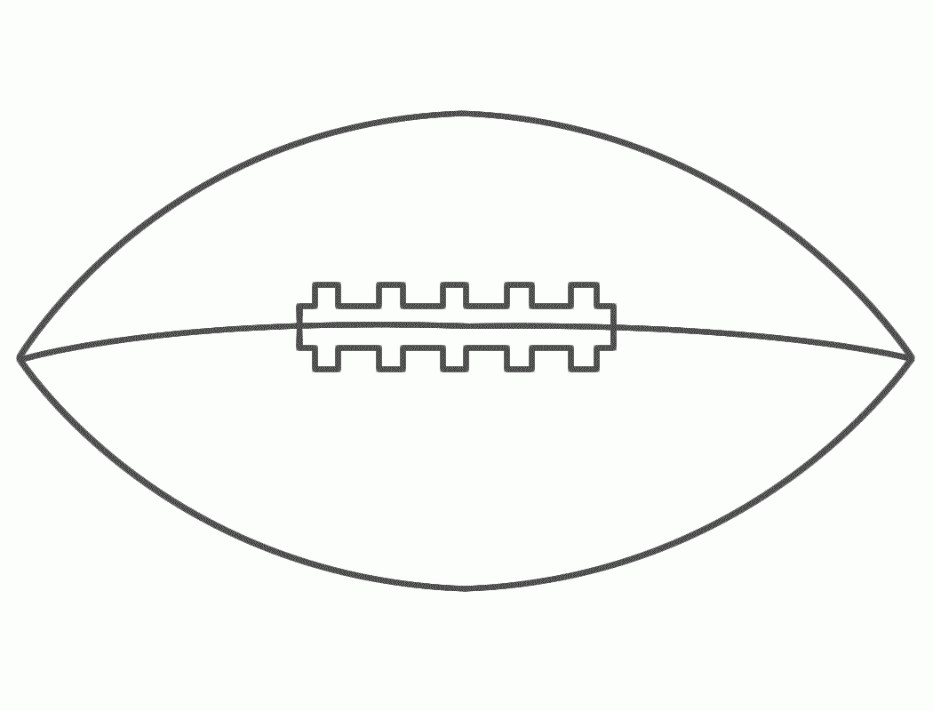 Writing Football With A Goal Post Coloring Page Super Bowl - Widetheme