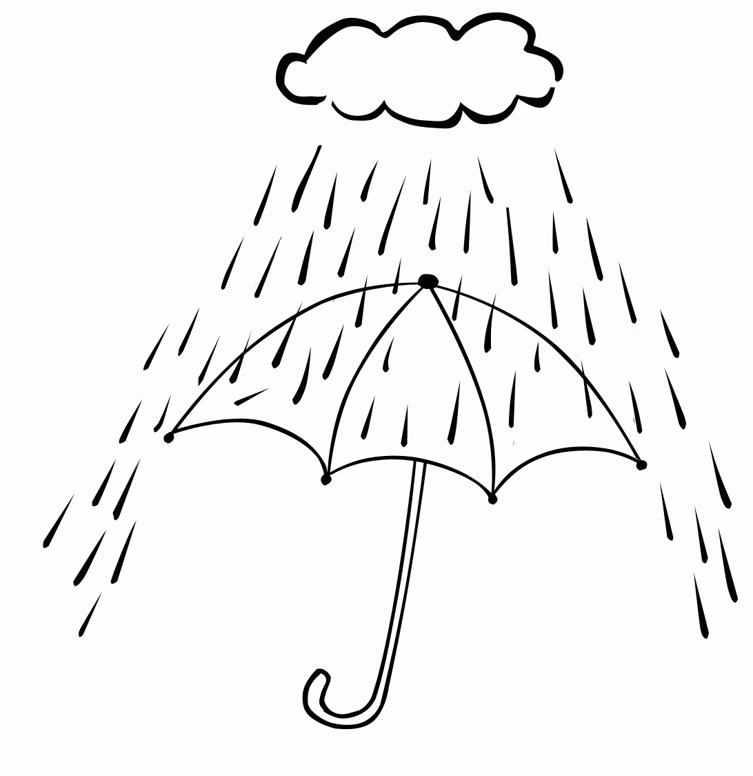 Rainy Day Coloring Pages Free - Coloring Home