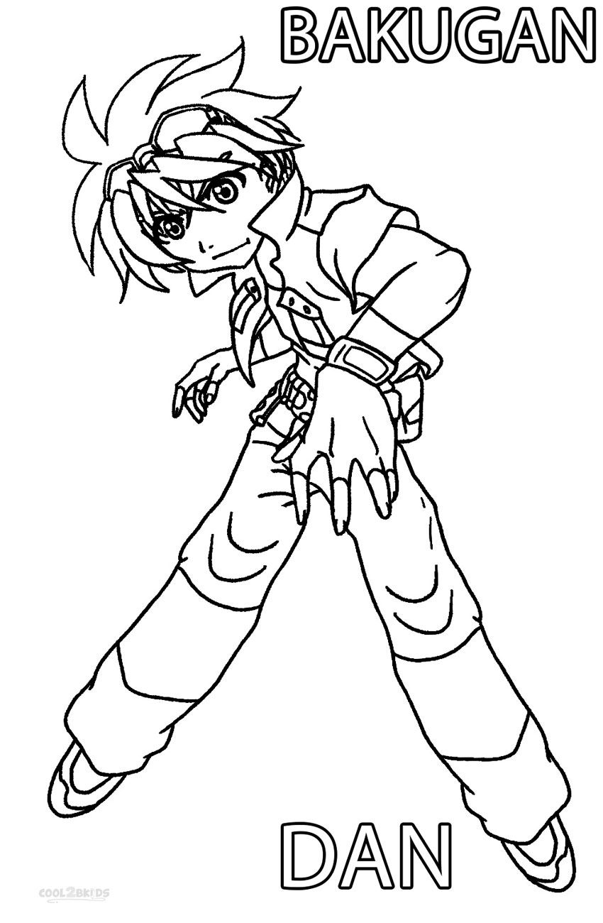Bakugan Coloring Pages For Adults