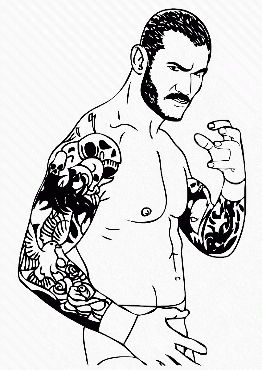 WWE Coloring Pages | Best Coloring Page Site