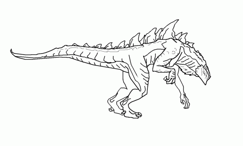 Printable Godzilla Coloring Pages - Coloring Home