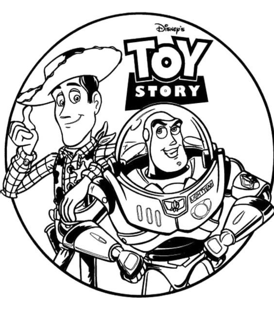 Woody and buzz, Buzz lightyear and Toy story