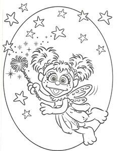 Abby Cadabby - Coloring Pages for Kids and for Adults