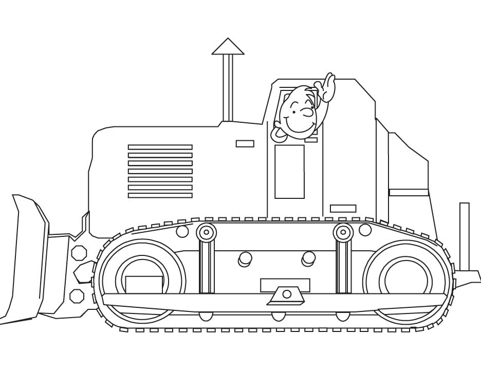Bulldozer coloring pages | Download Free Bulldozer coloring pages ...