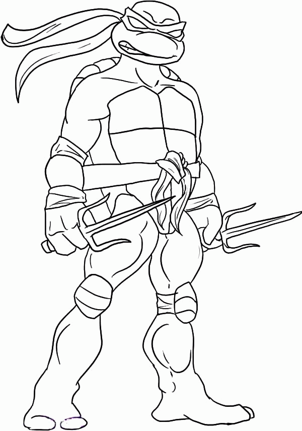 Ninja Turtles Coloring Pages Pdf - Coloring Home