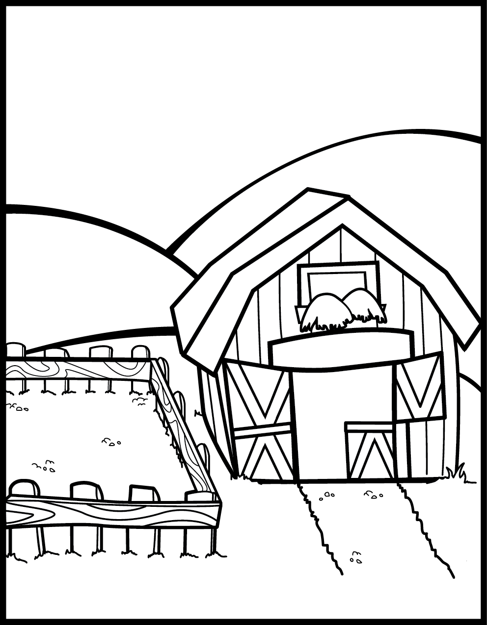 9 Pics of Farmer Coloring Pages For Preschool - Kids Farm Coloring ...