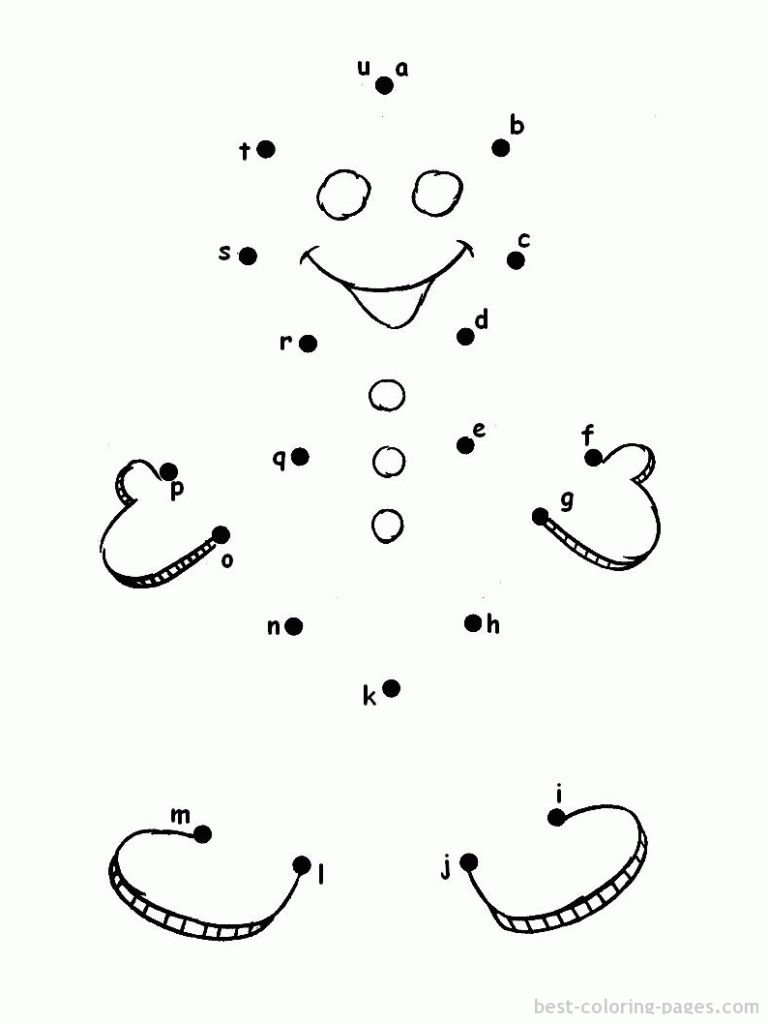Free Christmas Dot To Dot Coloring Pages