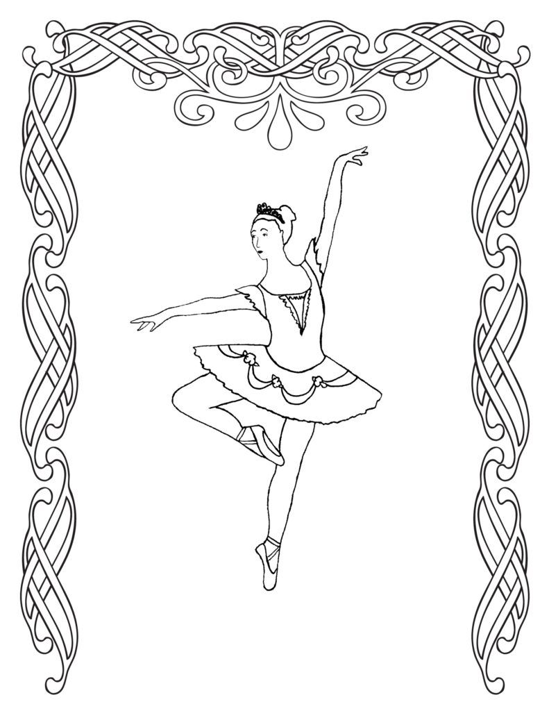 New Coloring Page: Free Printable Ballet Coloring Pages For Kids ...