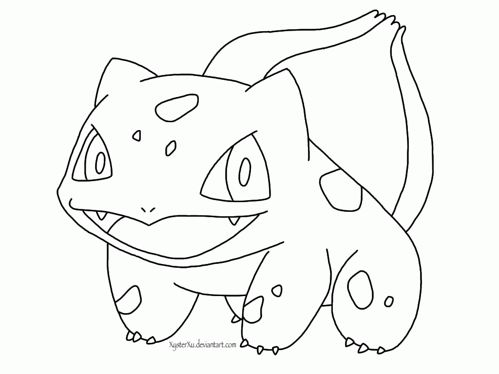 Bulbasaur Coloring Pages - Coloring Home