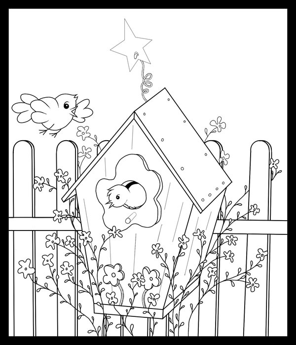 awww... | Bird coloring pages, Free ...pinterest.com