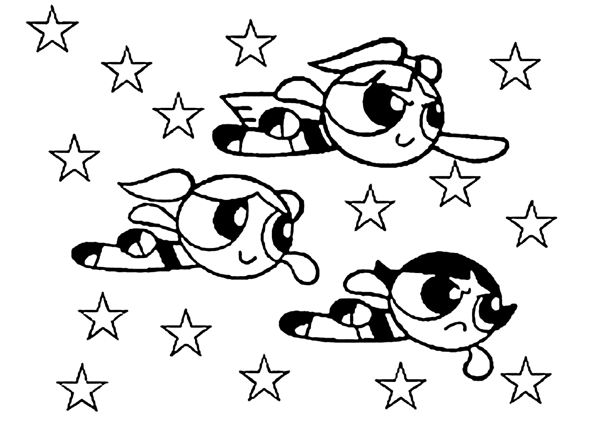 Coloring Pages For Girls Powerpuff Girl Free - VoteForVerde.com