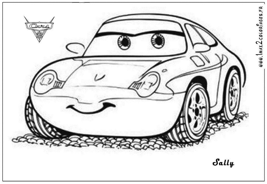 cars 2 the movie coloring pages | Chelsea Car