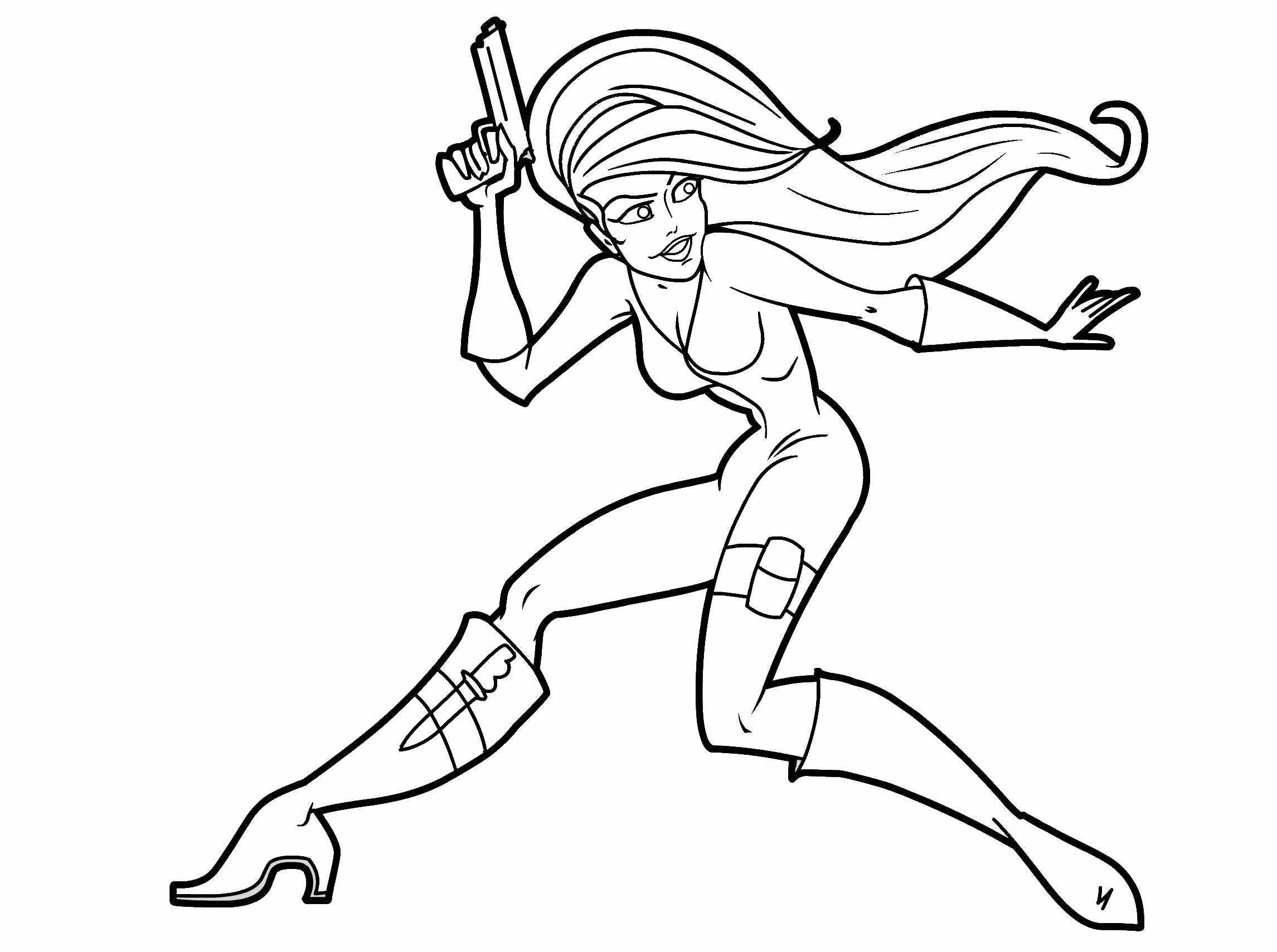 Spy Coloring Pages Download Print Free Home Barbie