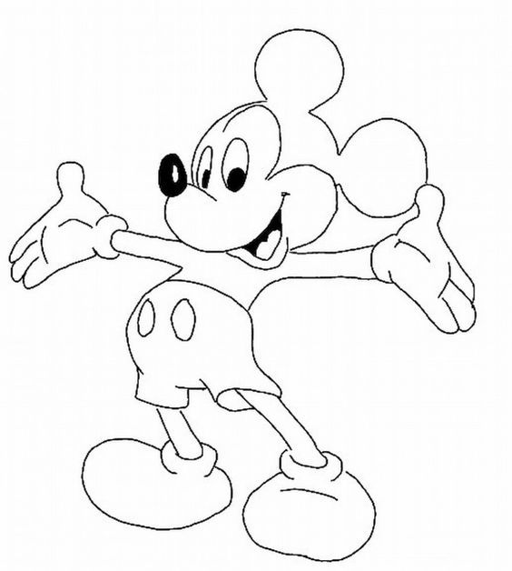 Disney Cartoon Characters - Coloring Pages for Kids and for Adults