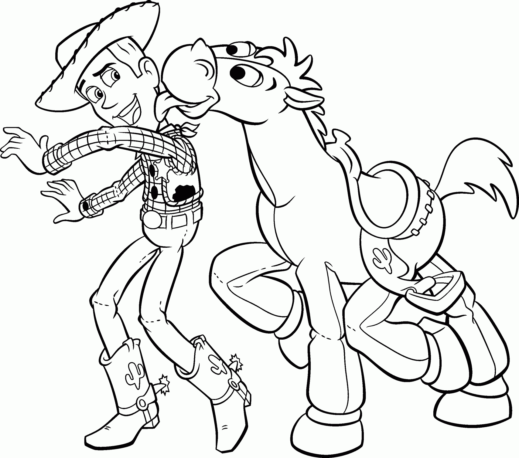 Amazing of Top Coloring Pages Of Toy Story At Toy Story C #1750