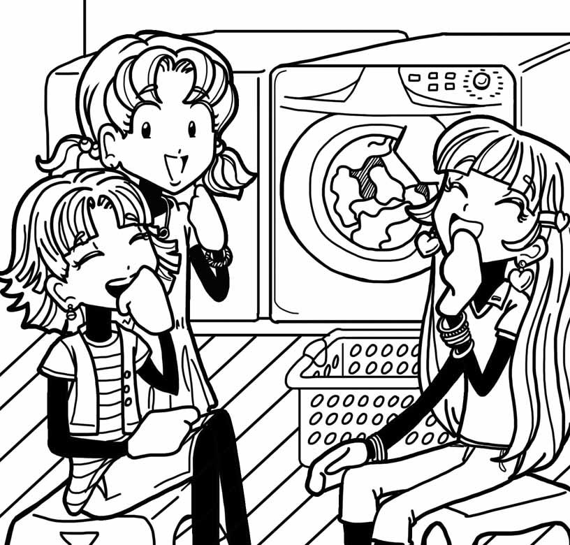 Dork Diaries Printable Coloring Pages - Coloring Home