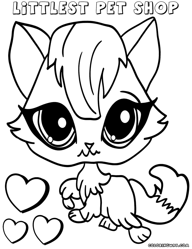 Littlest Pet Shop Coloring Pages Coloring Pages To Download And