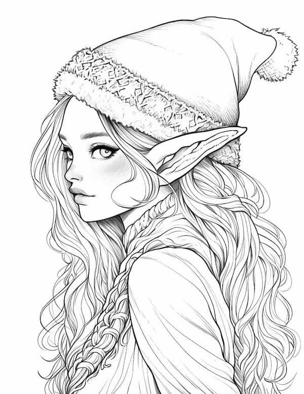 61 Cheerful Christmas Coloring Pages ...