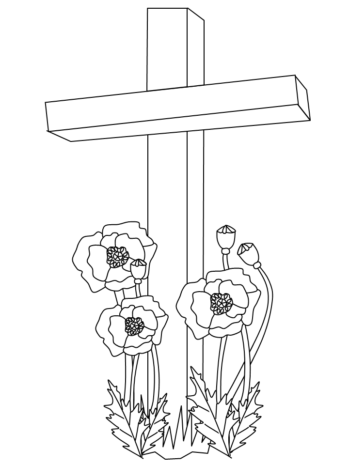 Remembrance Day Coloring Pages Home Colouring Pdf