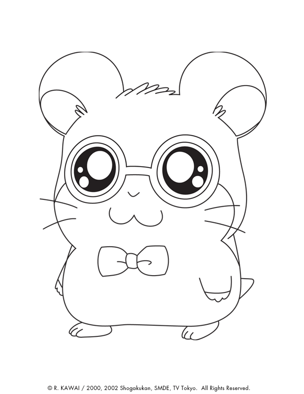 Cartoon Draw So Cute Coloring Pages for Adult