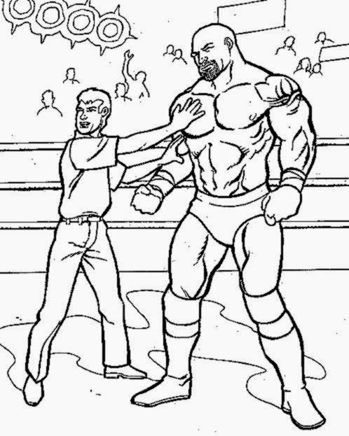 Pro Wrestling Coloring Pages | dupsieflashy.com
