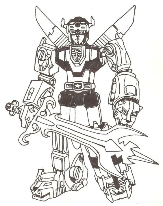 voltron lions coloring pages - Google Search | Geeky | Pinterest ...
