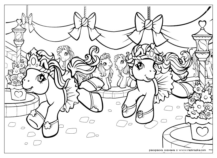 My Little Pony Coloring Pages For Free - Coloring Home