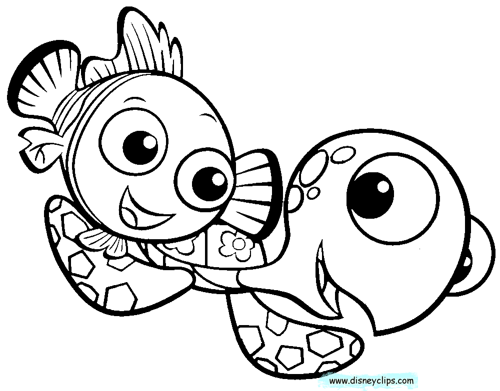 Finding Nemo S - Coloring Pages for Kids and for Adults