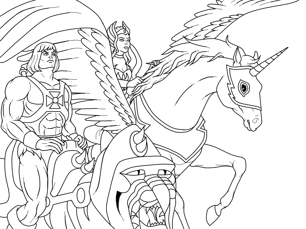 Afunk She Ra Coloring Books Coloring Sheets 5 #26637 | Nest ...