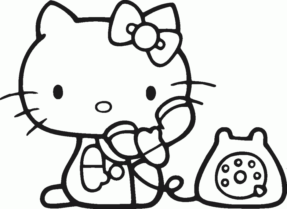 Phone Coloring Pages - Coloring Home