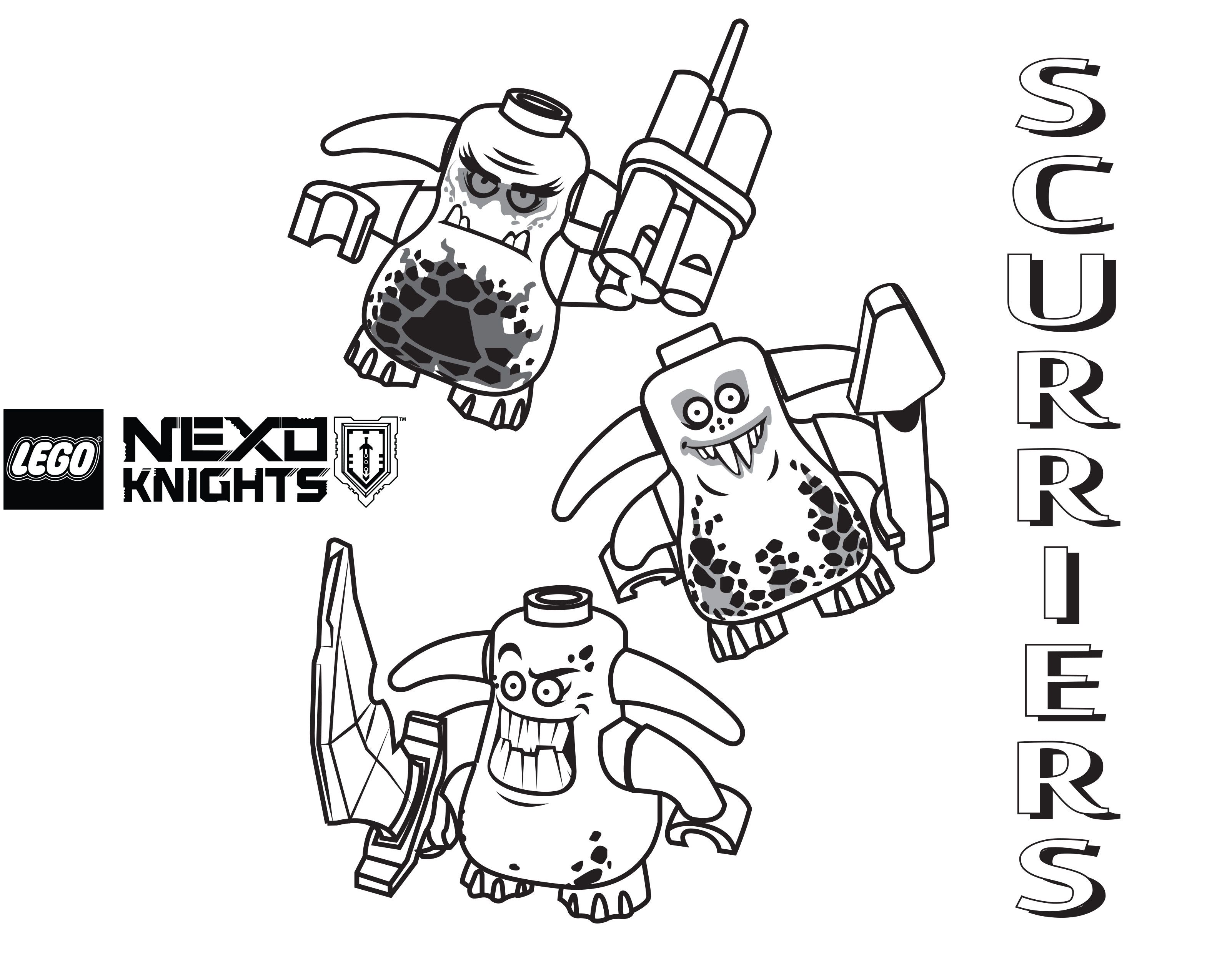 Lego Nexo Knights Coloring Pages - Coloring Home