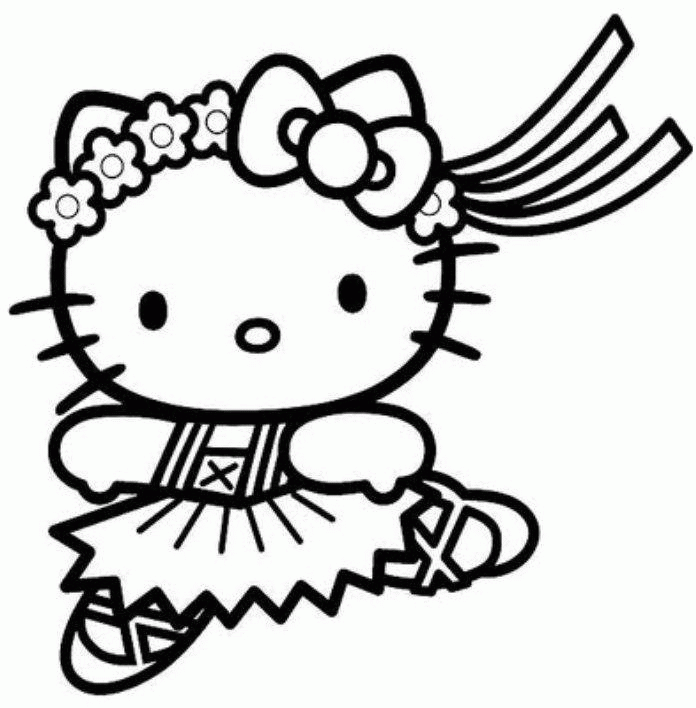 Preschool Free Printable Hello Kitty Coloring Pages Az Coloring ...