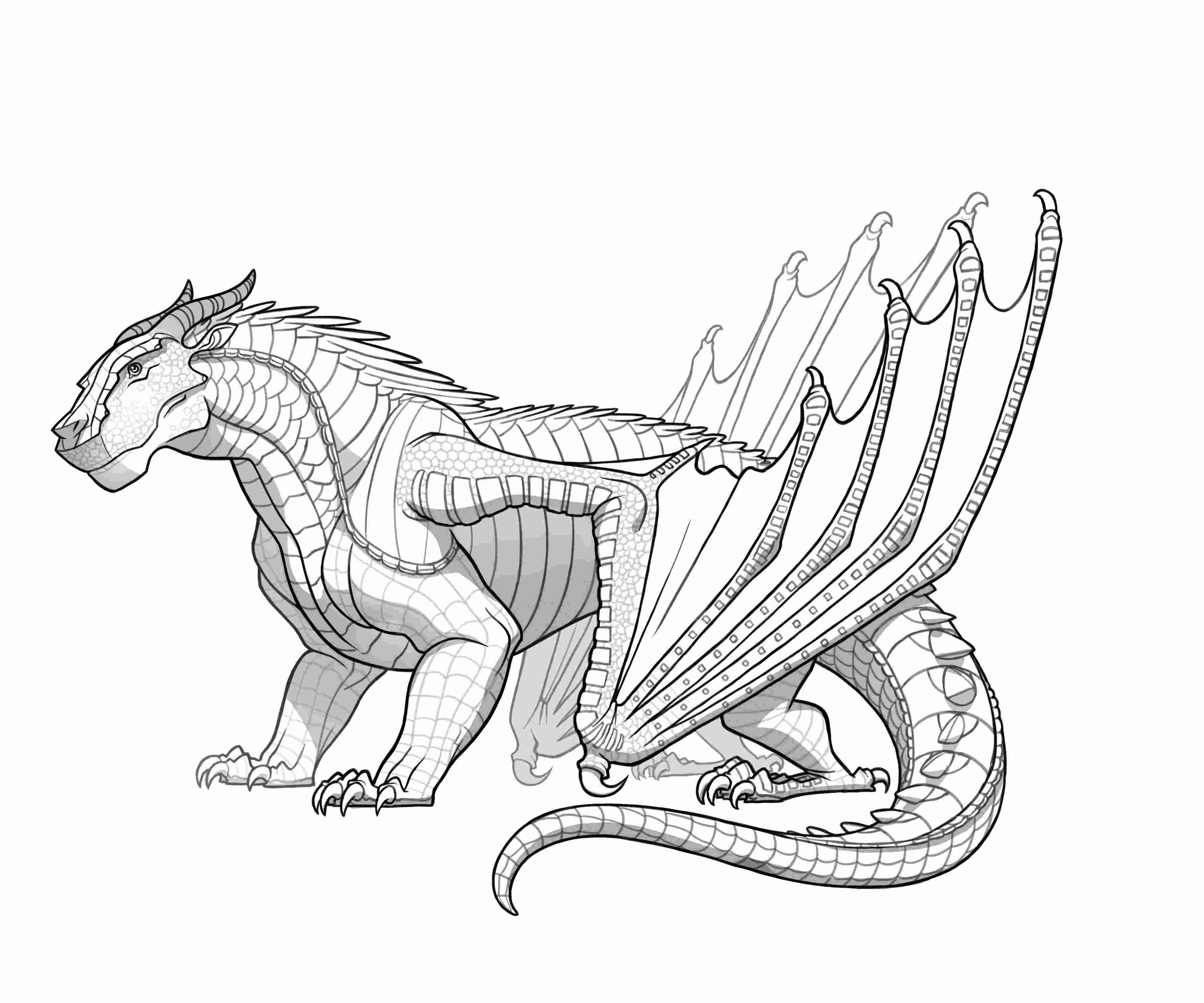 Wings Of Fire Coloring Pages Coloring Home
