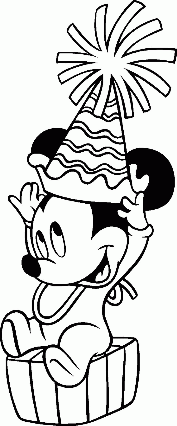 baby mickey coloring page | Kids - at home art for kids ...