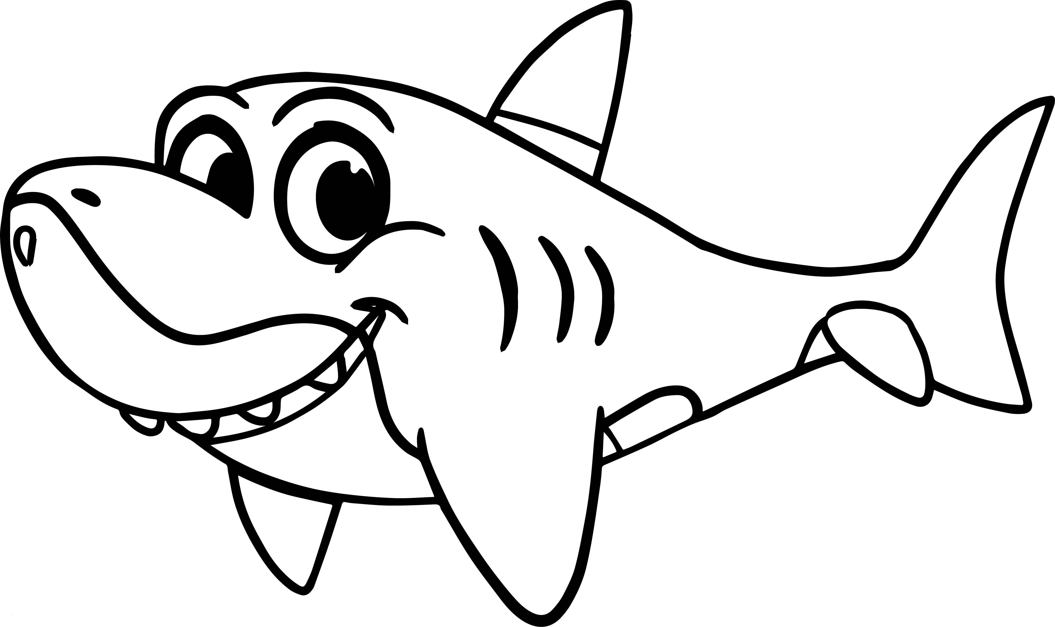 Coloring Pages : Stunning Baby Shark Coloring Pages Image ...