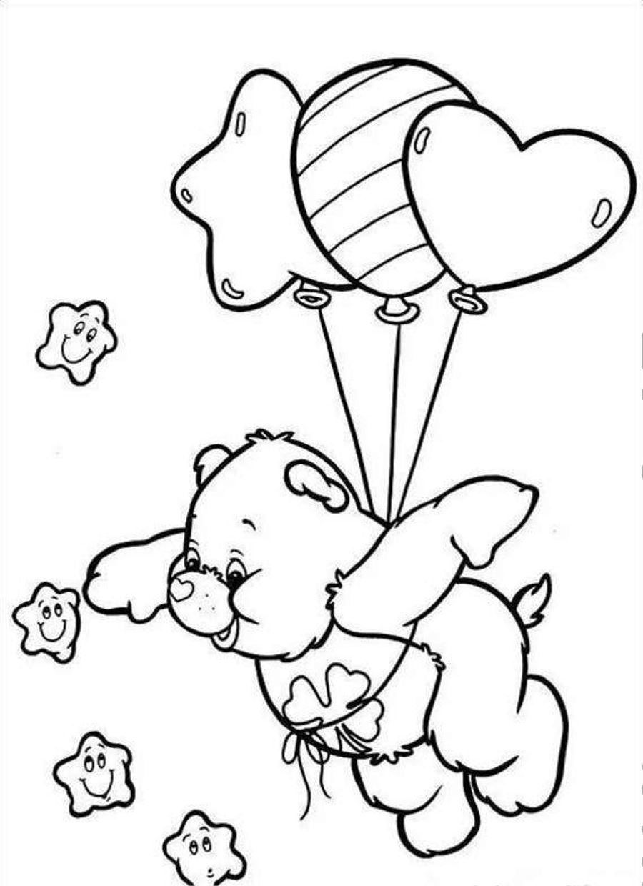 care bears coloring pages | Only Coloring Pages