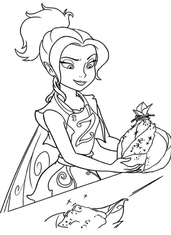 10 Pics of Tinkerbell The Fairy And Pirate Coloring Pages ...