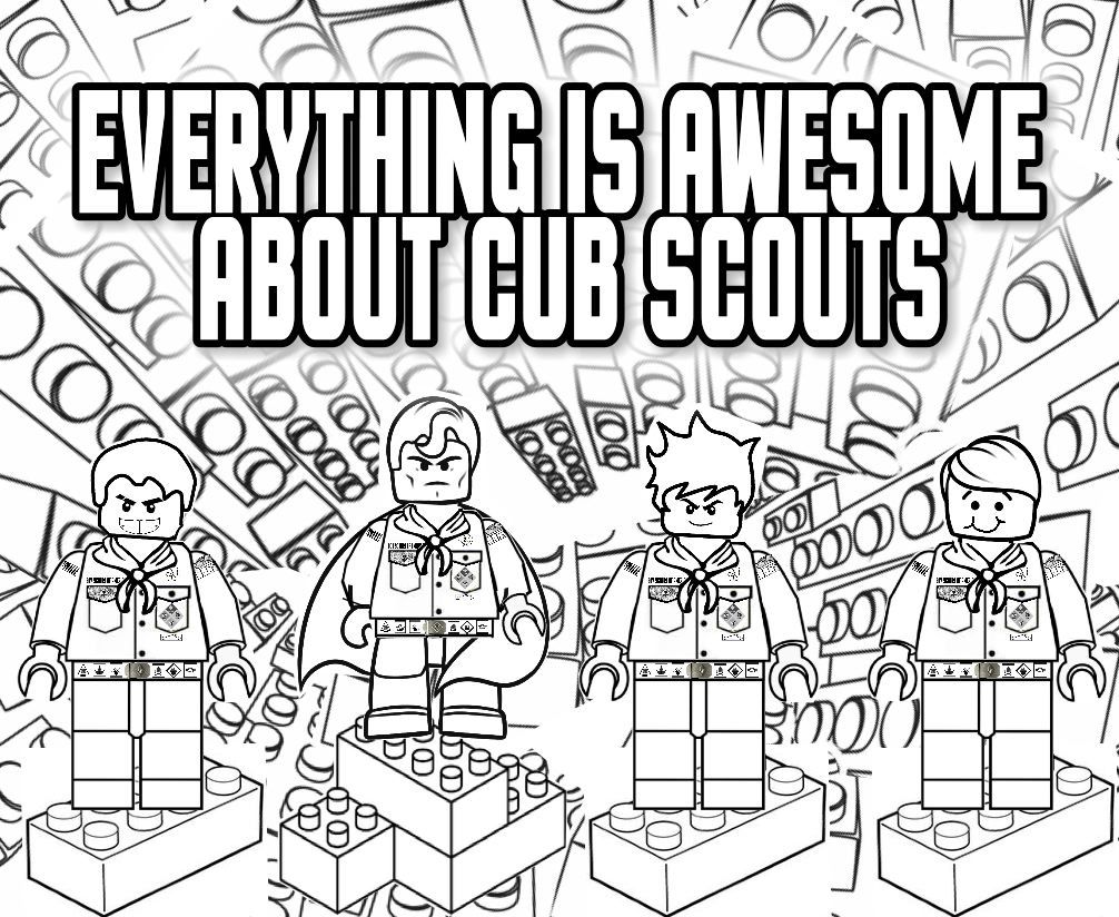 Cub Scout Coloring Pages Free