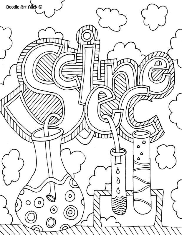Printable Science Lab Coloring Pages - Coloring Home
