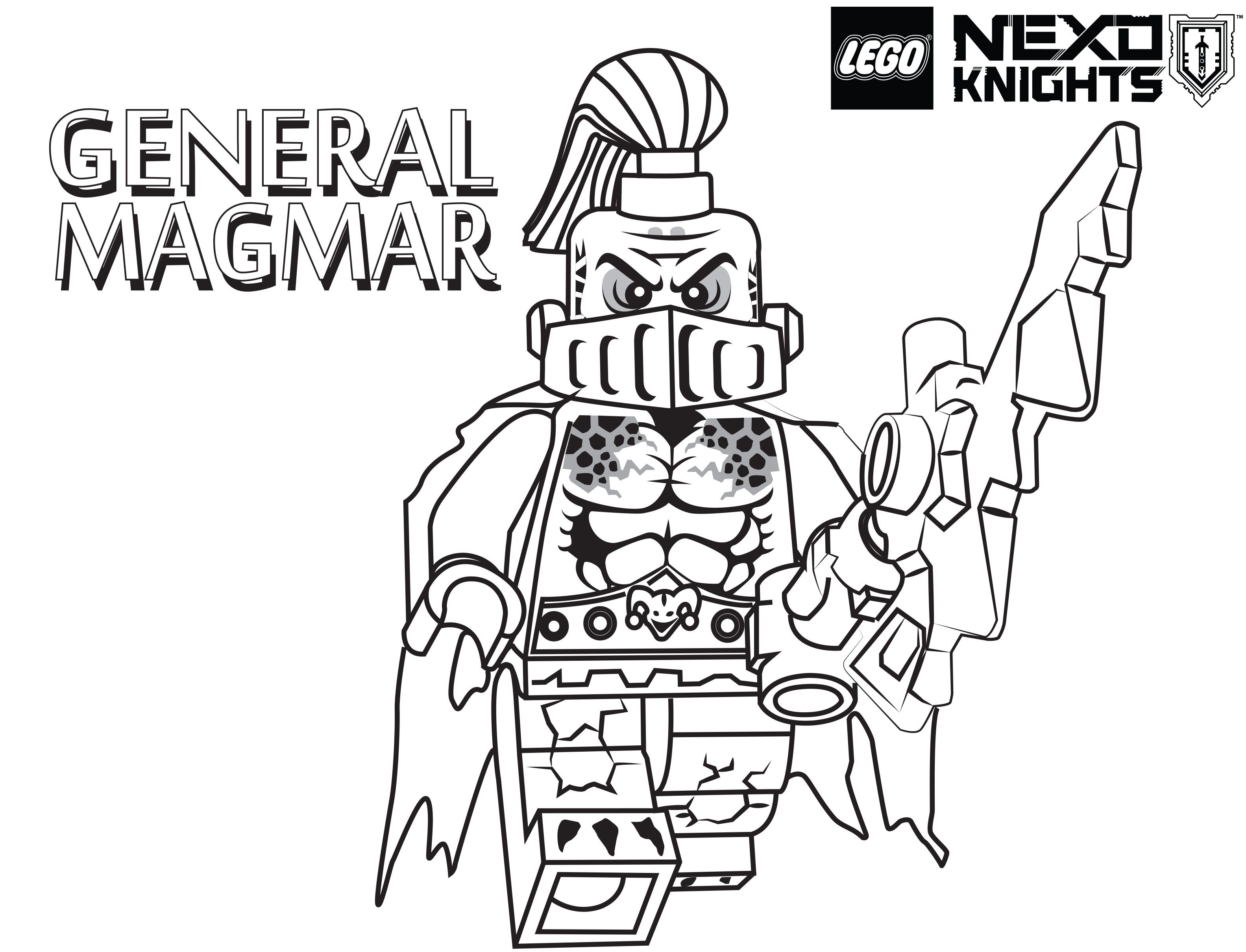 + Lego Nexo Knights Printable Coloring Pages Background - Super Coloring