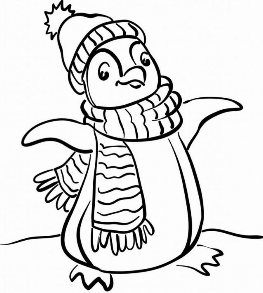 Penguin Printables Coloring Pages Coloring Home