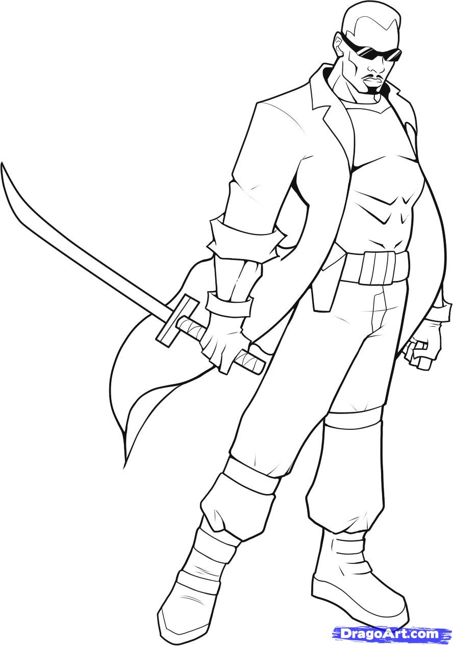 Blade Coloring Pages at GetDrawings | Free download