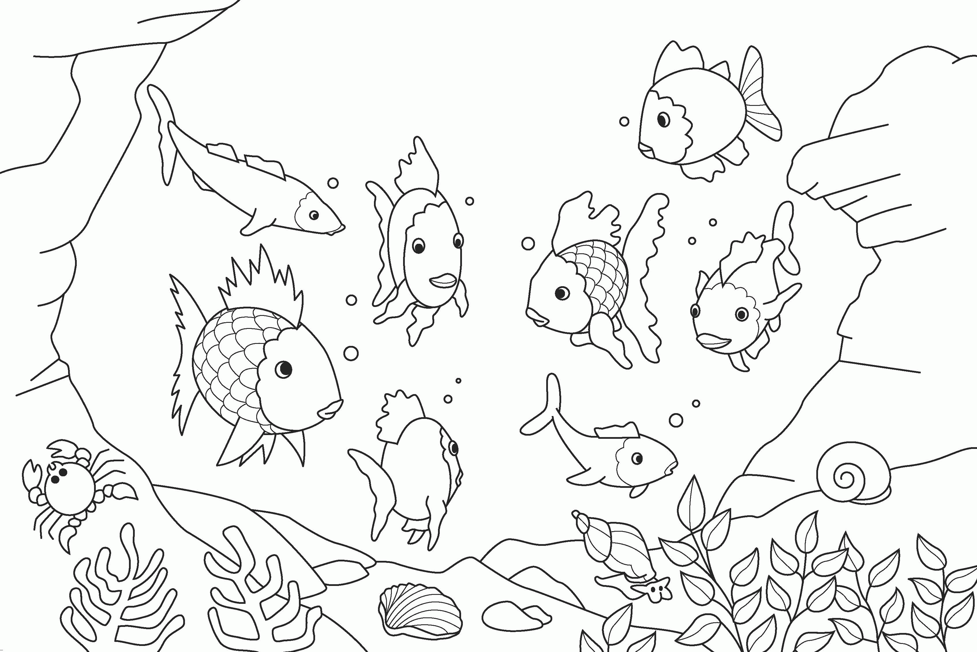 Ocean Coloring Pages For Preschool   Coloring Home