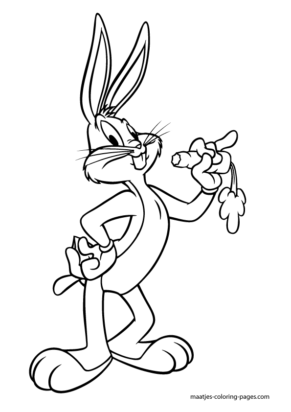 Funny Looney Tunes Coloring Page