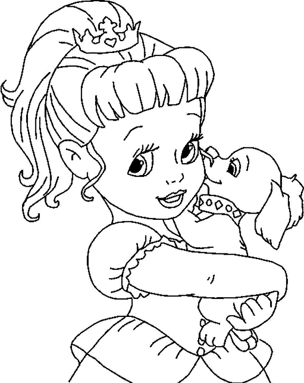 Cinderella Coloring Pages Print - Coloring Home
