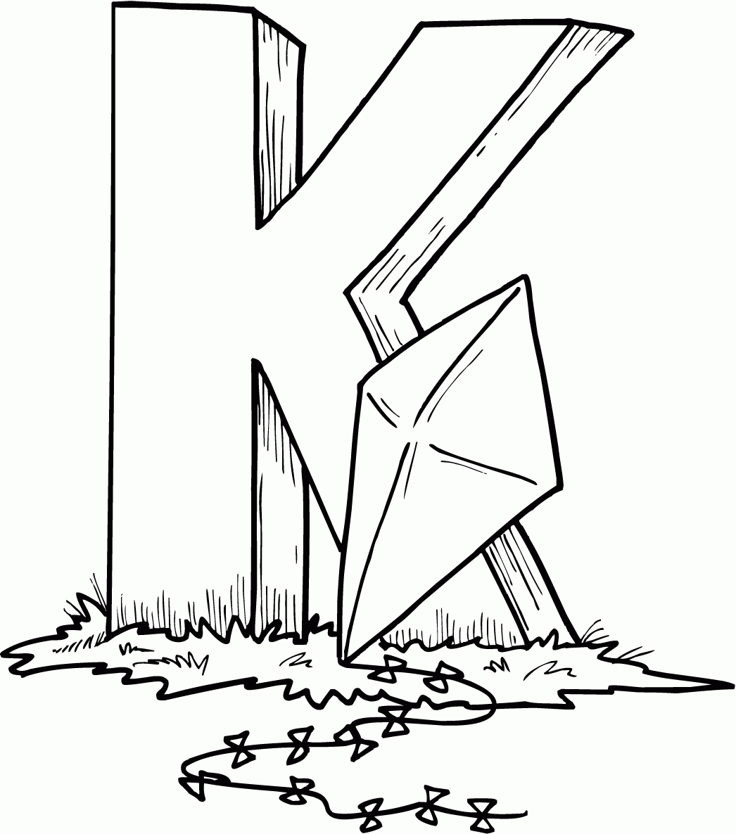 Exercise Free Coloring Pages Of Kite Preschool - Widetheme