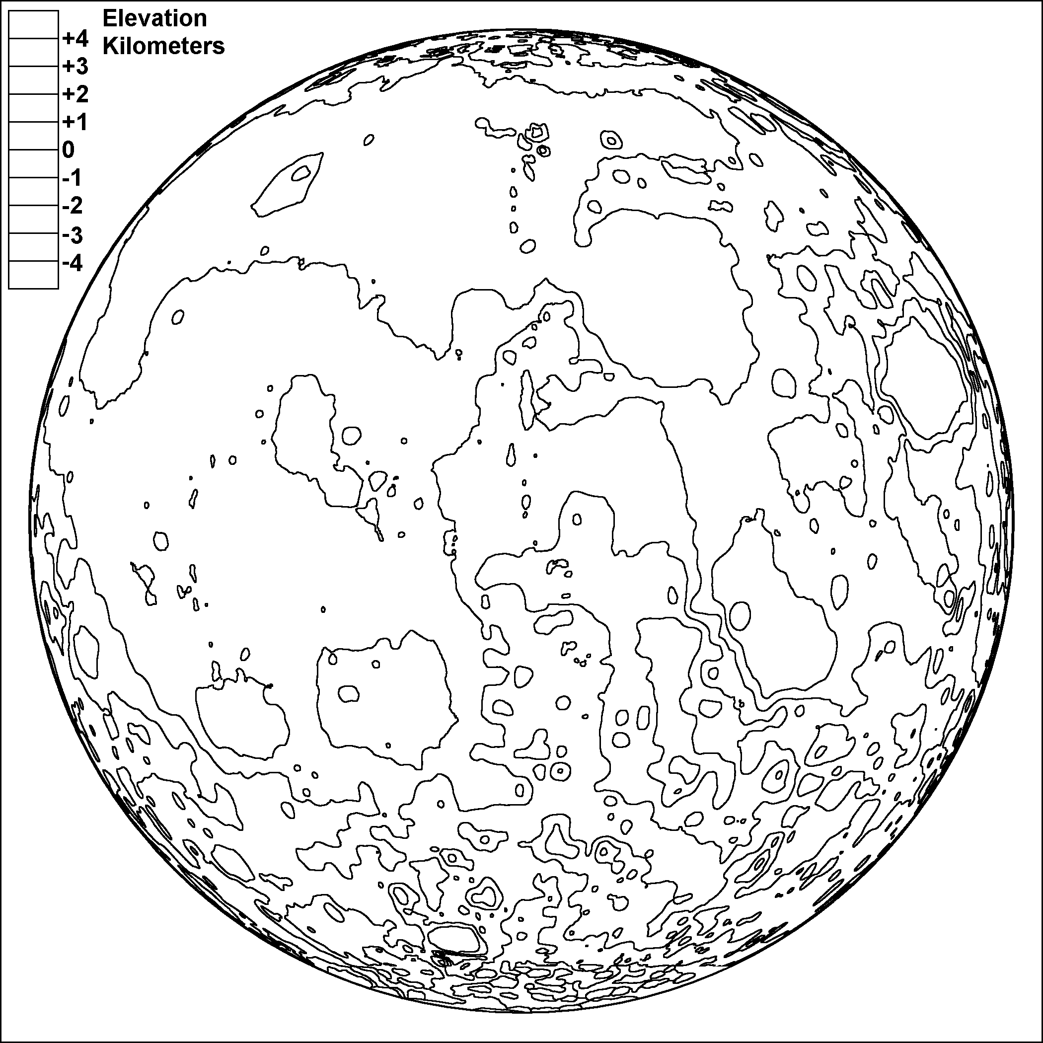 Moon Coloring Page - Coloring Pages for Kids and for Adults