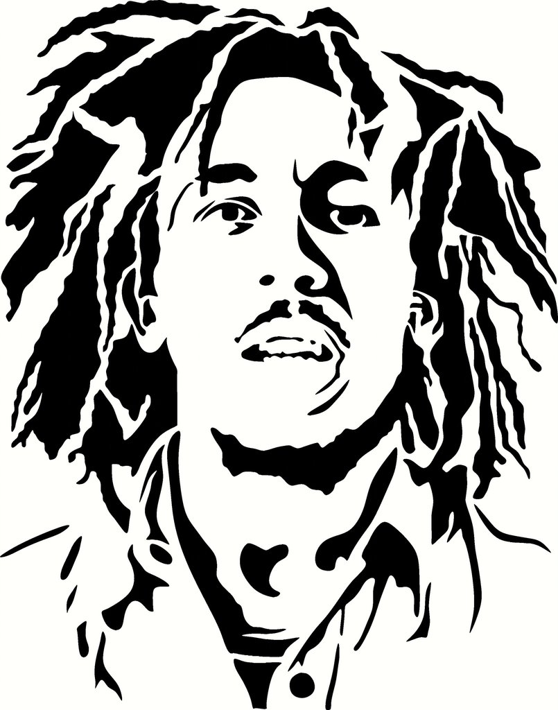 Bob Marley Drawing Pictures - ClipArt Best